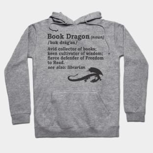 Book Dragon Definition Hoodie